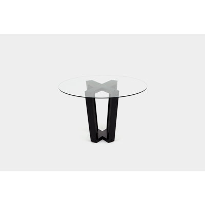 Gax Round Glass Dining Table