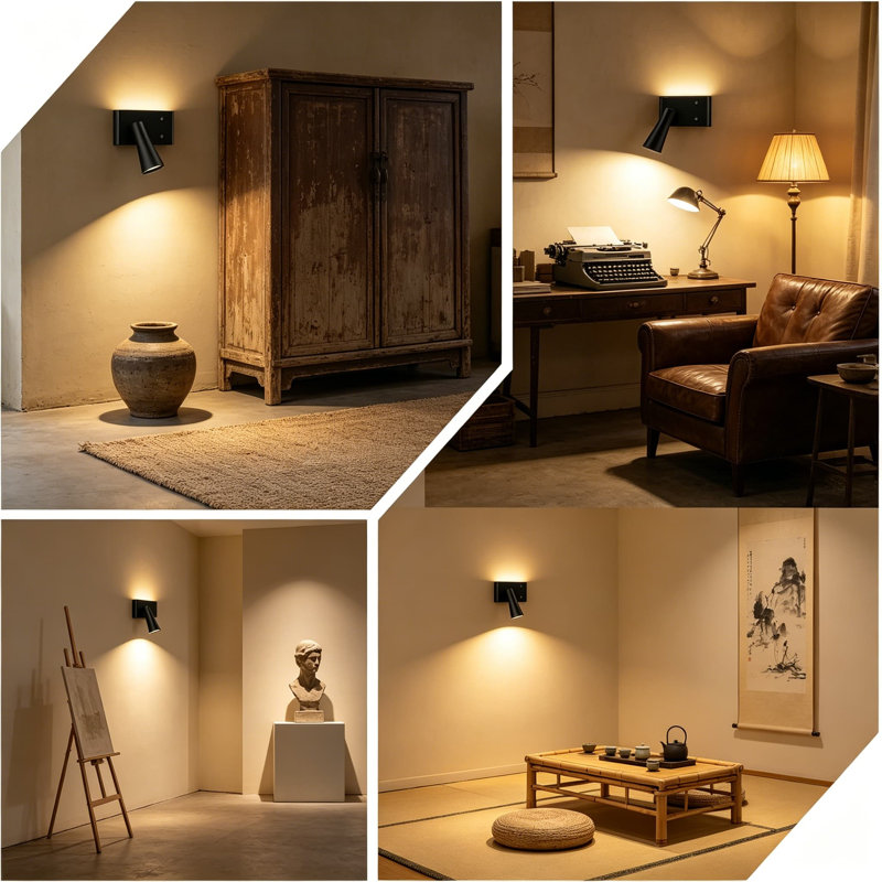 Applique murale rechargeable sans fil avec deux lumières, batterie de 10 000 mah, 3 températures de couleur et lampe de lecture à intensité variable pour la chambre à coucher, le salon, aucun câblage requis