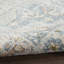 Tapis oriental bleu en polyester lavable à la machine Marqies-397601066