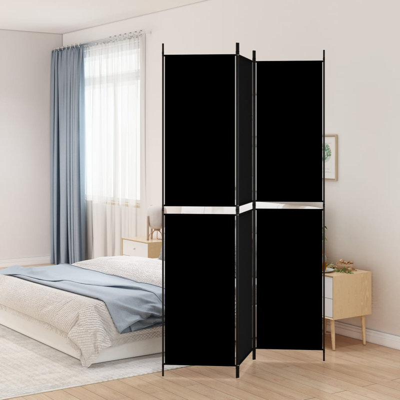 Kahleo Room Divider, Brown, 200cm H x 150cm W, 3