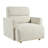 Oversized Chair With Storage Ottoman