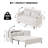 56.3'' Upholstered Sleeper Sofa-261481776