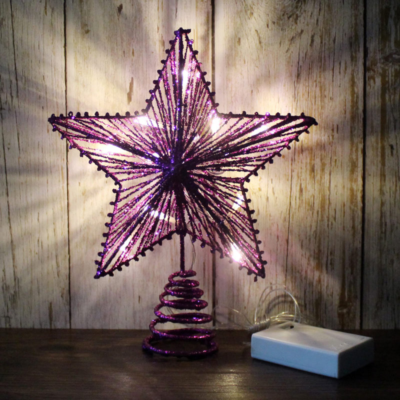 Christmas No Animal(s) Tree Top Star, Silver