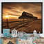 Paysage de grange au crépuscule II - impressions sur toile de ferme-274407876-274407872
