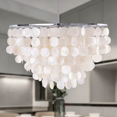 Esmeralda 6-Light Modern Sputnik Chandelier Hanging Light Pendant Ceiling Lighting