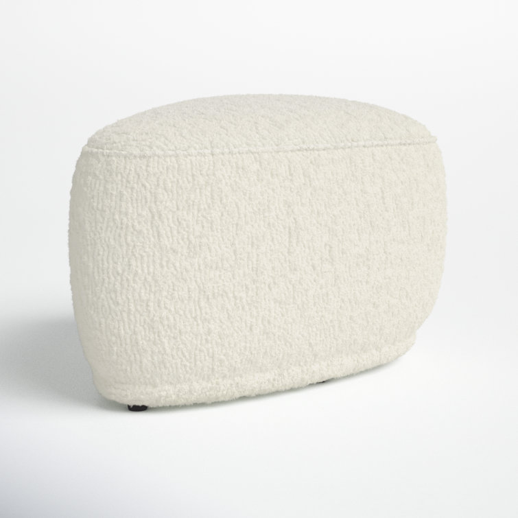 Adna 26.5'' Triangular Upholstered Ottoman