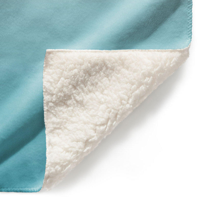 Jeté Sienna, l 68 po x L 80 po, Bleu / gris / turquoise