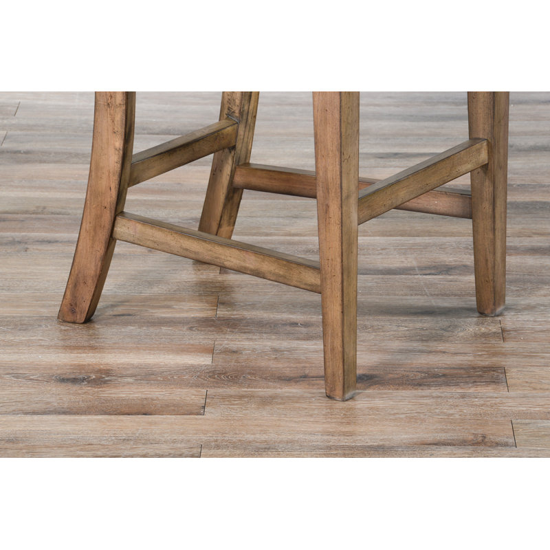 Tabouret de bar 30 po Gridley, Peau de daim, Taupe