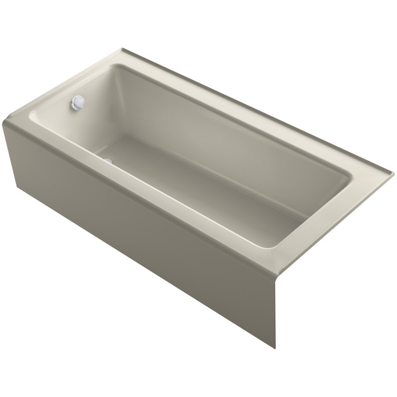 Bellwether Alcove 66" x 32" Soaking Bathtub, Sandbar