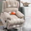 Fauteuil inclinable électrique en chenille de 23 po de large et à dossier haut avec massage par vibration à 8 points et chauffage lombaire-1814671074