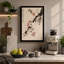 Moonlit Cherry Blossom Japandi - Wrapped Canvas-1986585177-1986585183