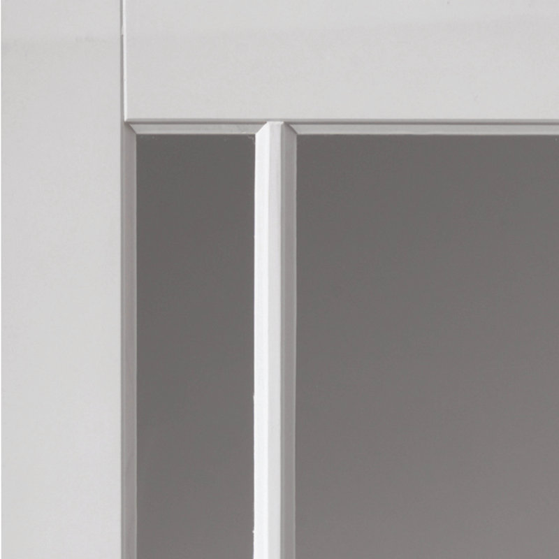 Jamaica Internal Door Primed, 198.1cm H x 68.6cm W x 3.5cm D
