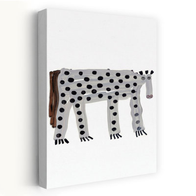 Spotted Creature Contemporary Horse Wall Art Print
