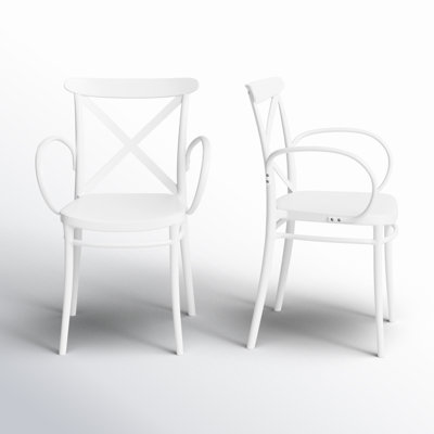 Kenne Anco Stacking Patio Dining Armchair