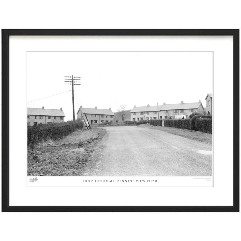Dolphinholme, Pennine View C1950 - Single Picture Frame Print, 28cm H x 36cm W x 2.3cm D