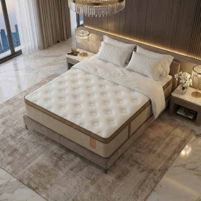 Grand matelas hybride moyen 12 po 12 po