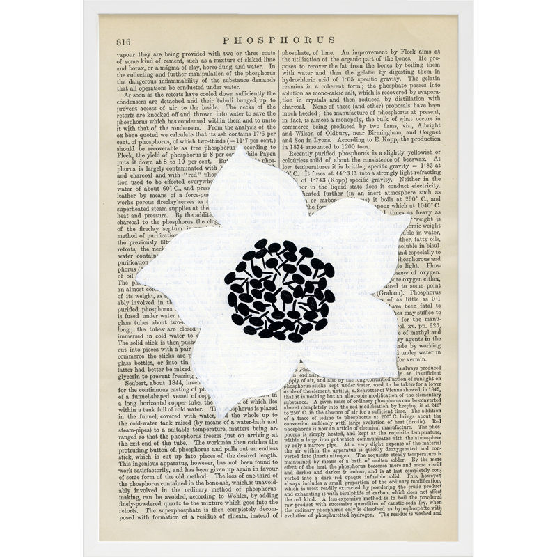 Phosphorus Print by Michela Sorrentino, 30" H x 21" W x 1.25" D, White Wood