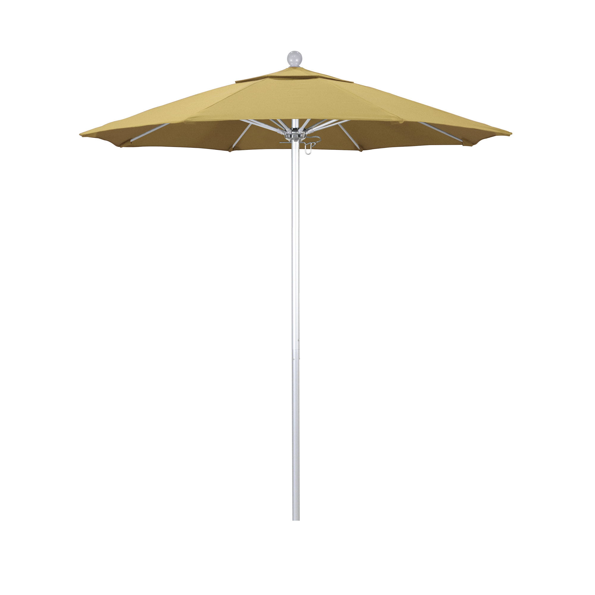 Hibo 90'' Sunbrella® Outdoor Umbrella, Canvas Wheat Sunbrella® Canvas