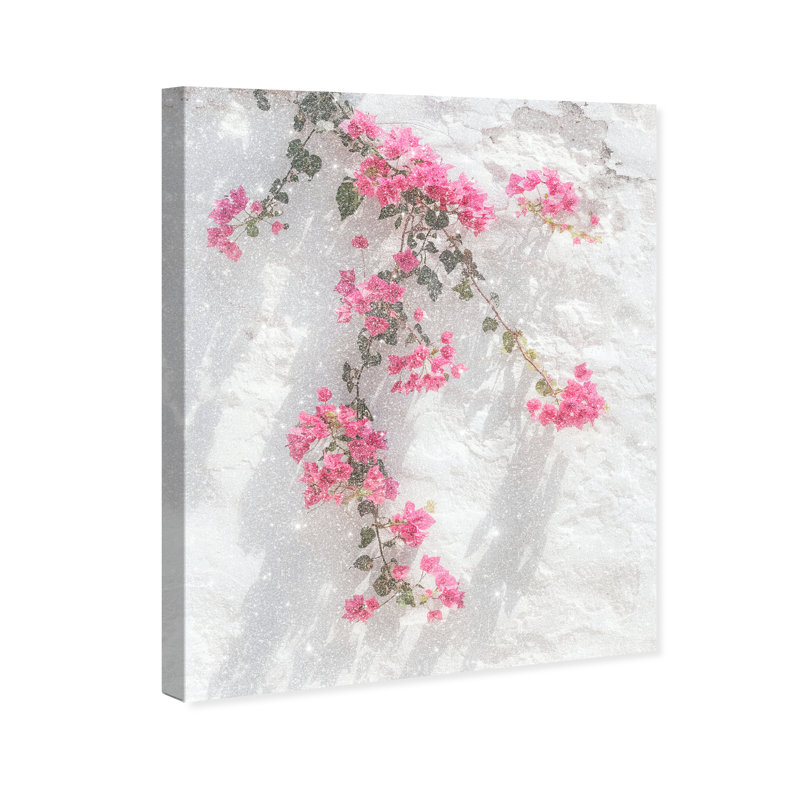 Santorini Blush Print by Oliver Gal, 36"H x 45"W, Gallery Wrapped