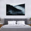 «Foggy Mountain Bear» sur toile-1263069123