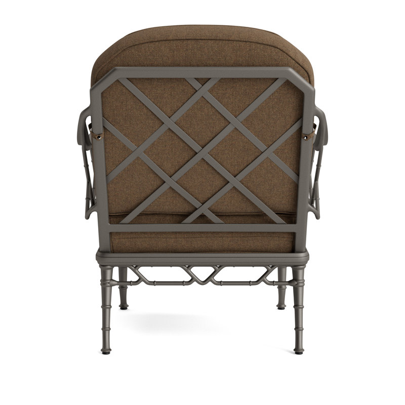 Calcutta Outdoor Lounge Chair, Mica, Fusion Moccasian