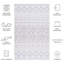 Tapis beige / gris Jetsyn Performance-112633147