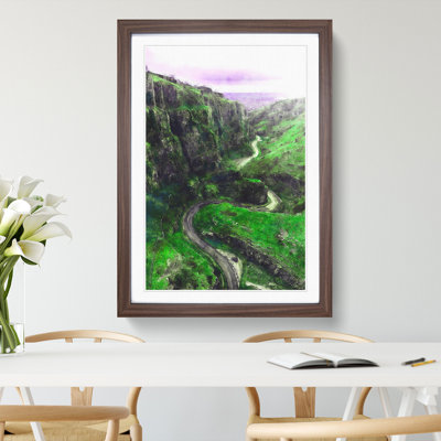 Cheddar Gorge in Somerset - Picture Frame Painting