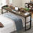 35.4" To 43.3" Height Adjustable Overbed Table With Wheels