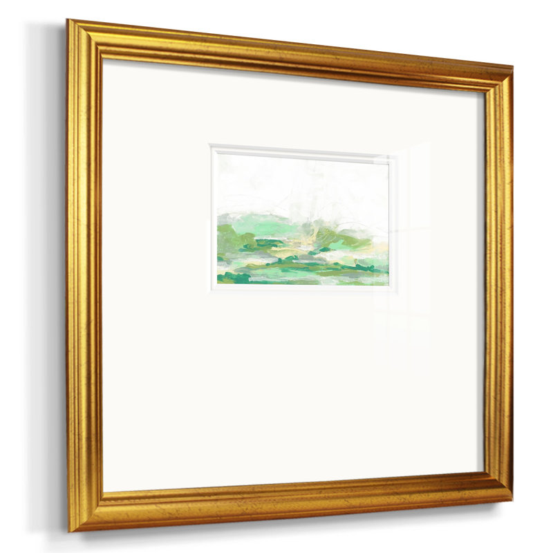 " Green Mist Vista I ", 17" H x 17" W x 1.25" D