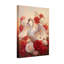 Plantes et fleurs, impression de motif de cygne parmi des roses-549491534