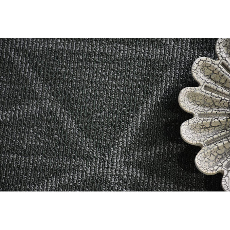 Ensemble de tapis intérieur / extérieur en nylon touffeté à la machine Gjon, Rectangle 2 pi x 3 pi