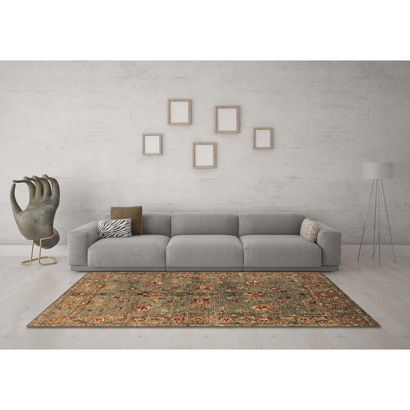 Meilanie Performance Oriental Indoor Rug, Square 3'