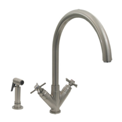 Whitehaus Collection Luxe+ Kitchen Faucet Side Spray