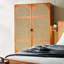 Garde-robe nordique moderne et simple pour la maison