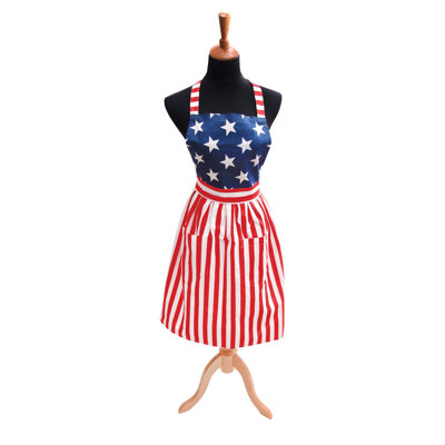 Stars and Stripes Patriotic Apron