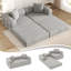 2 Seater Chenille Loveseat-153579453