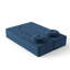 Canapé-lit moderne avec 2 coussins, canapé-lit convertible en velours côtelé moelleux et rembourré de mousse, matelas pliant double de 14,2 po pour le salon, lit d'invité, aucun assemblage requis-1303144066