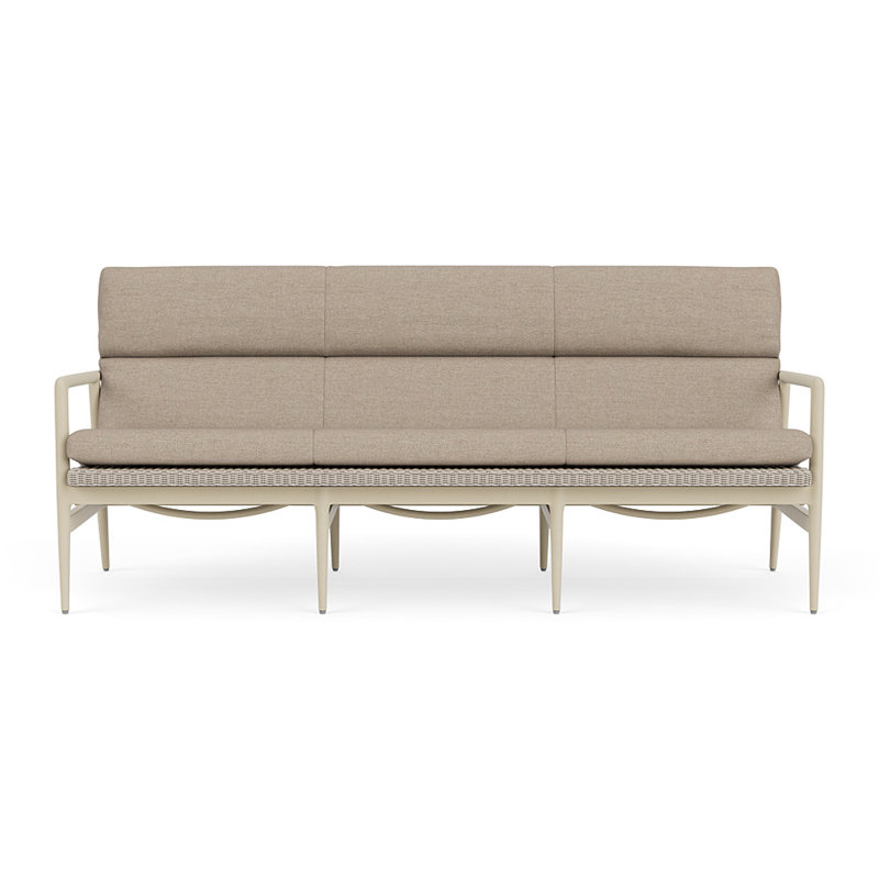 Cascade Outdoor 3 - Seat Patio Sofa, Demo Oatmeal, Linen