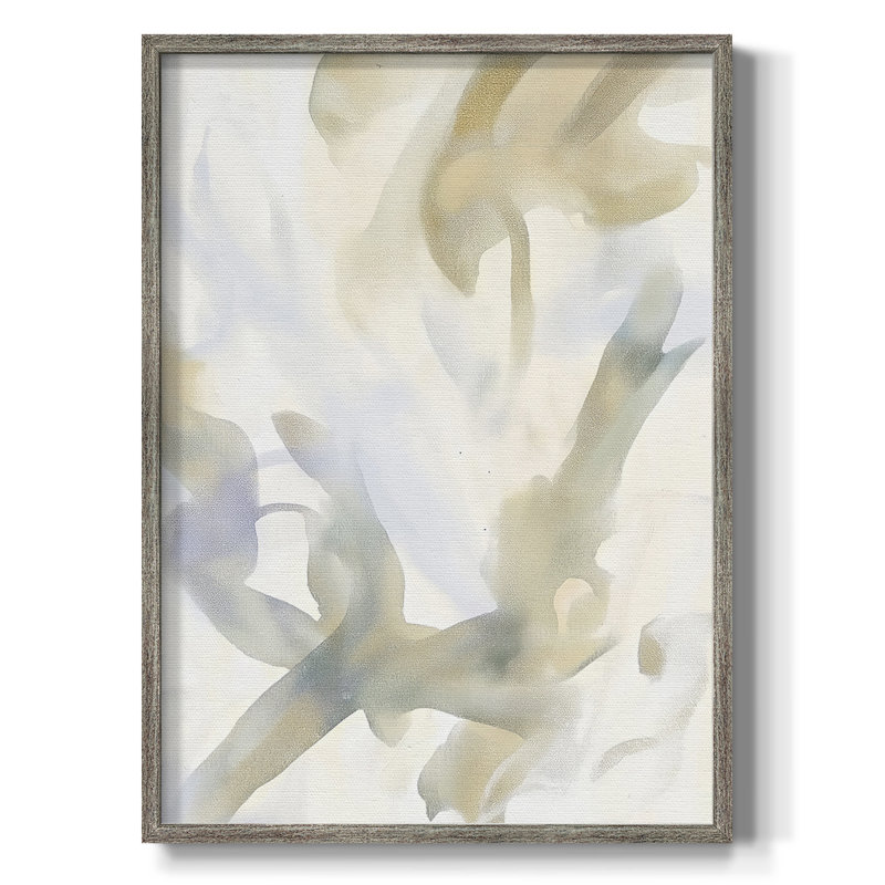 Reproduction encadrée ABSTRACT de la série CMV - bois massif, H 11 po x l 9 po