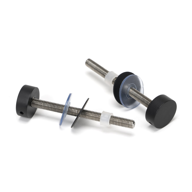 Bolt Fixings for T Bar, Black
