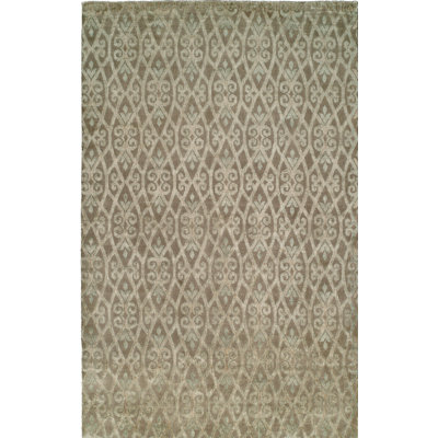 Geometric Area Rug in Beige
