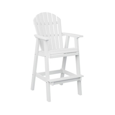 Comfo Back Outdoor Bar Stool