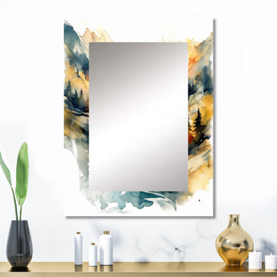 Nature'S Nordic Beauty III - Traditional Wall Mirror