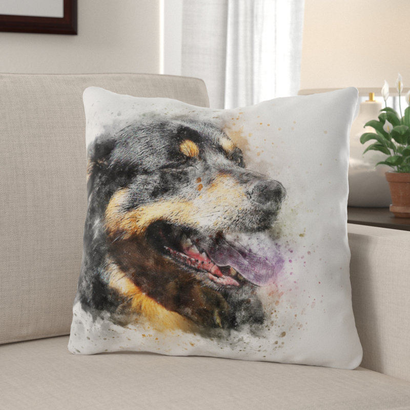 Coussin pour chien Dovercourt, Microsuède, Intérieur