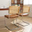 50.04cm H Upholstered Metal Dining Chair-129621783
