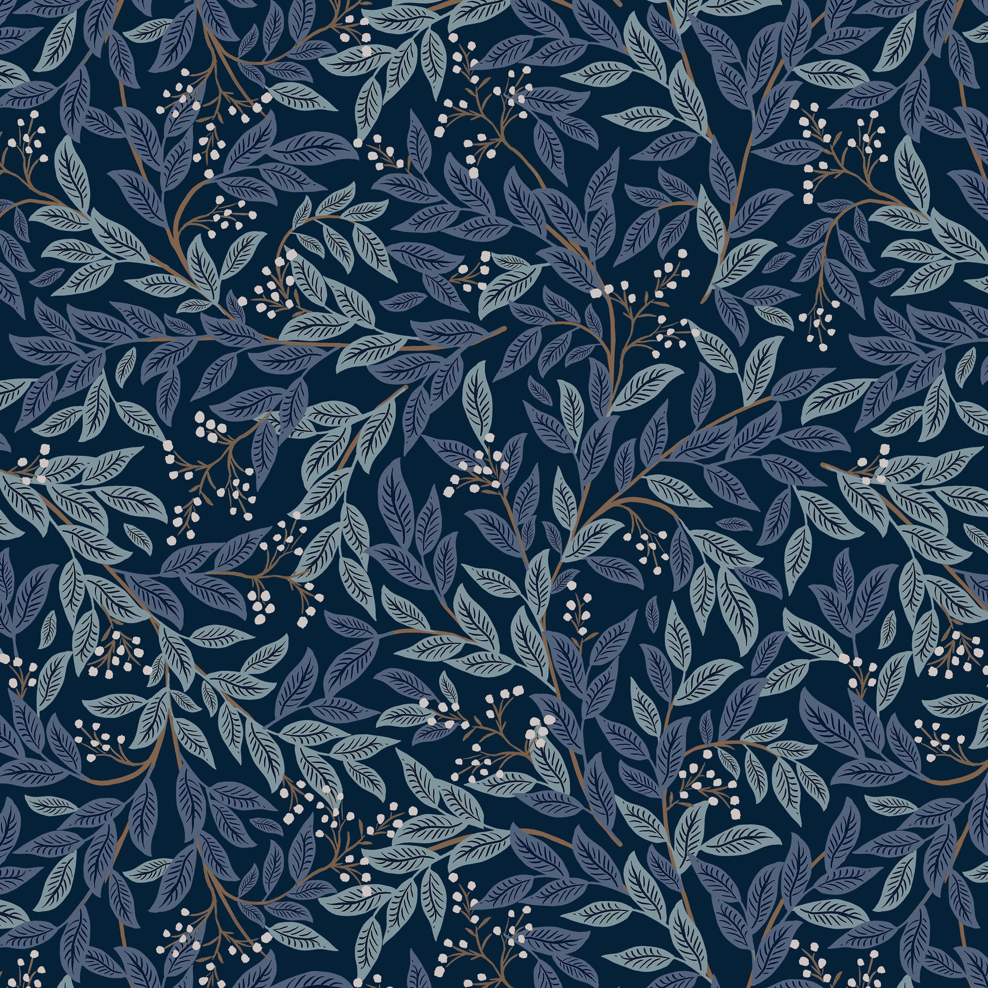 Hampton Bed, Willowberry Navy, Queen