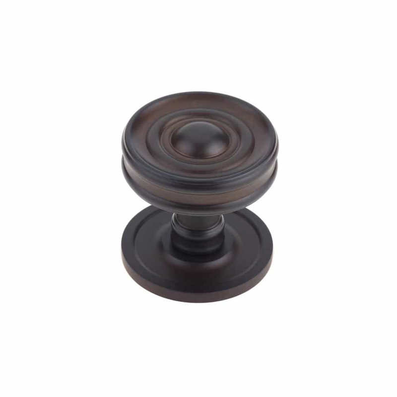 Bloomsbury Passage Door Knob, Dark Bronze