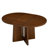 Solid Wood Round Dining Table Set for 4-1078266590