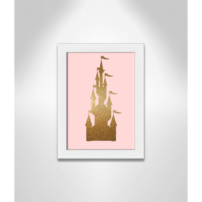 Fairytale 1, impression sur papier, H 16 po x l 12 po x P 0,63 po, Cadre blanc