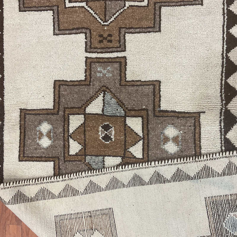 Bungalow Rose Handmade Turkish Oushak Wool Runner